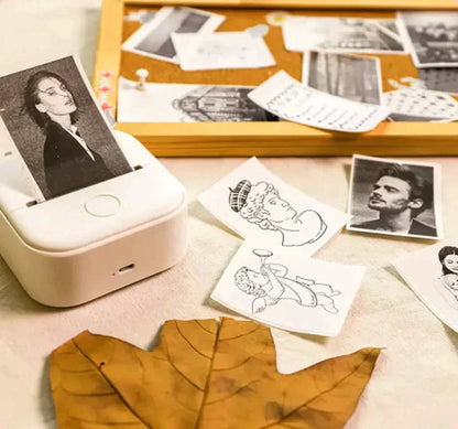 Inkless Portable Mini Printer (Bluetooth)...