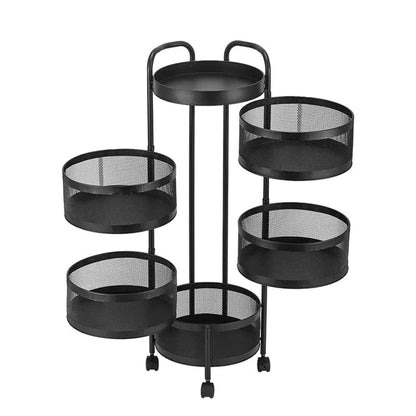 Fruit, Vegetable Rotating Storage Rack