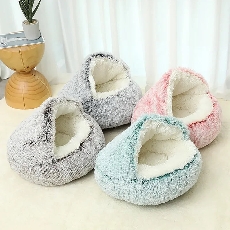 Cozy Winter Pet Bed