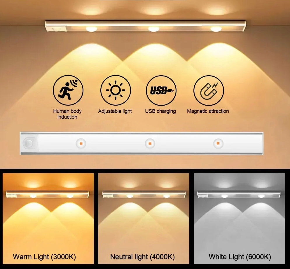 Night Motion Sensor Light