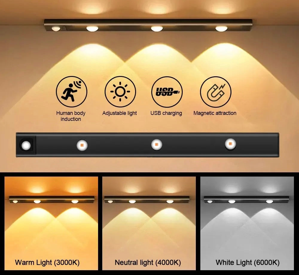 Night Motion Sensor Light