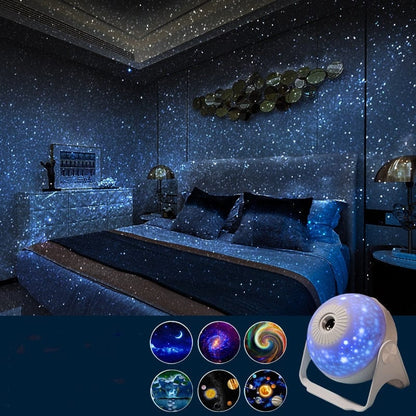 Galaxy Projector 360' (6, 7,1 2, 13 in 1)