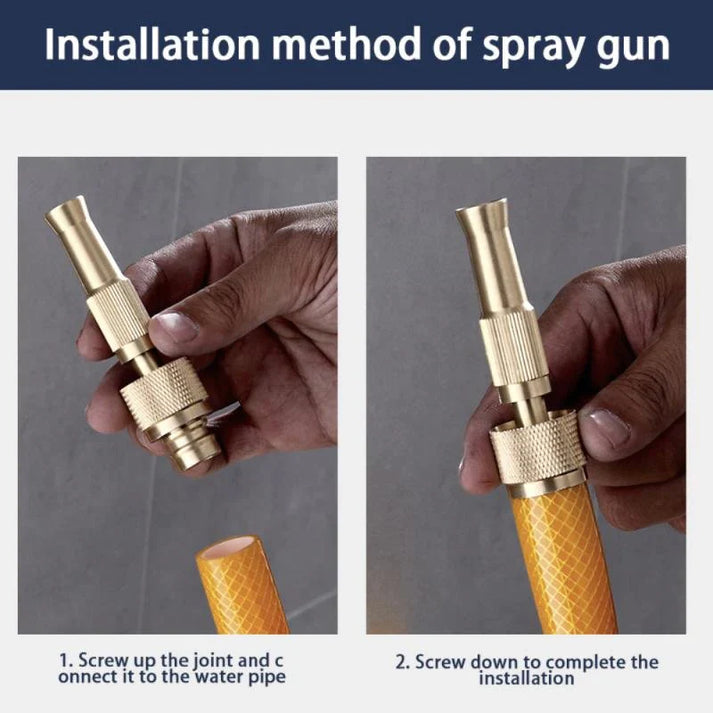 Adjustable High Pressure Water Nozzle.