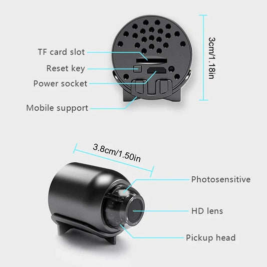 HD Mini WiFi Surveillance Camera