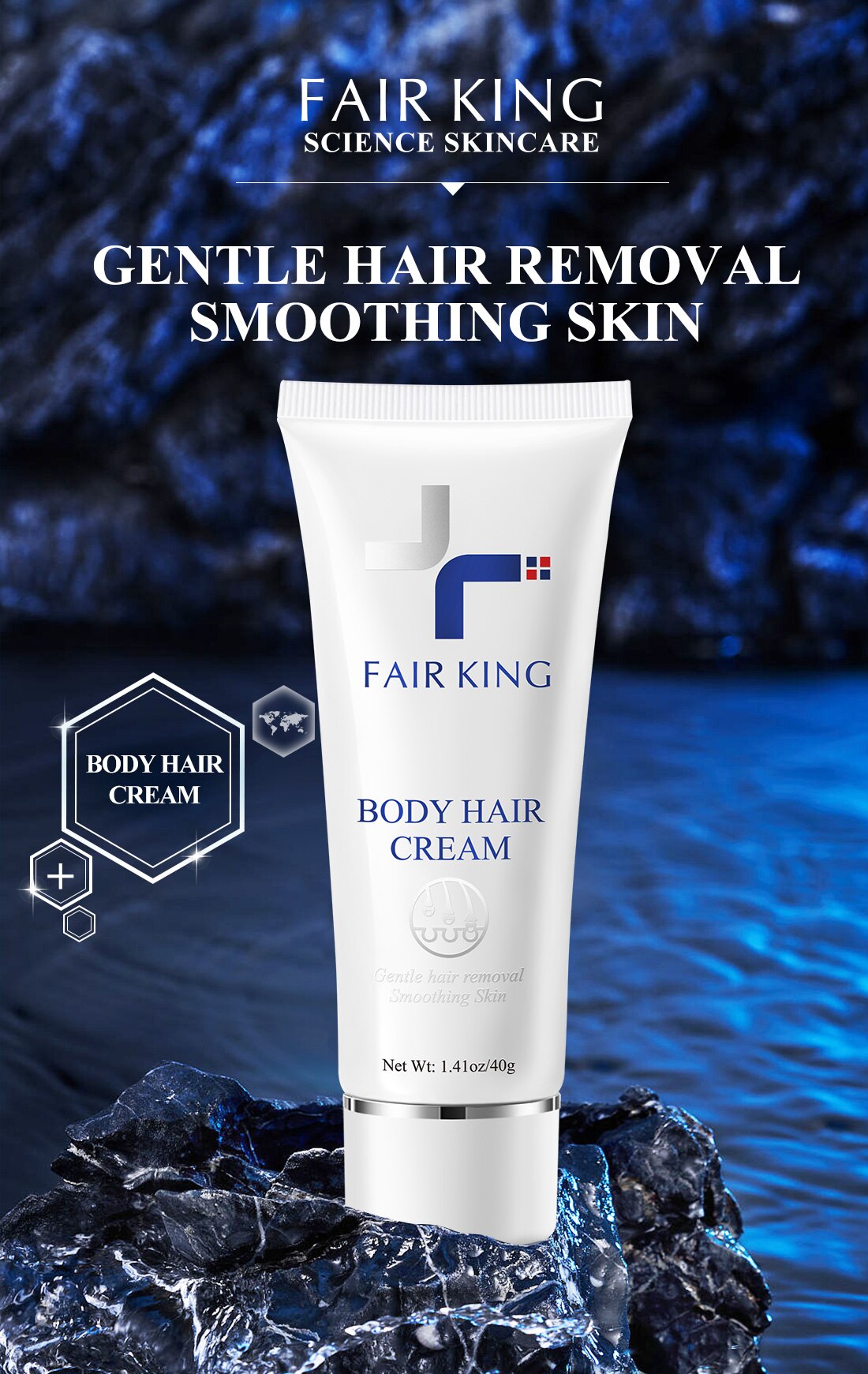 FAIR KING, Painless Hair Remover Cream.