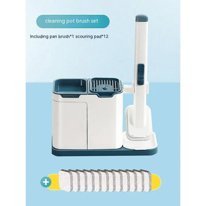 Disposable Dishwashing  Brush Pot