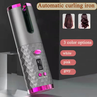 Auto Rotating Hair Curler