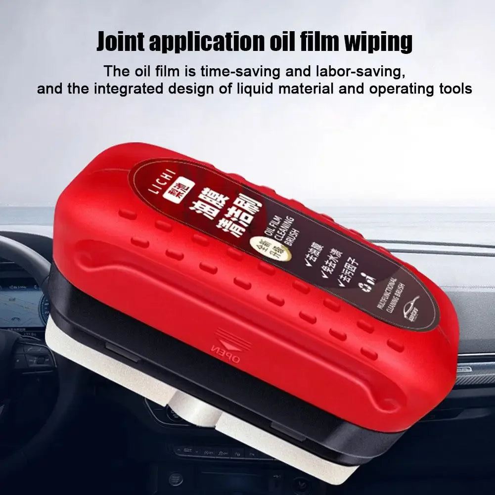 Car Glass Oil Film Remover (Powerful Windshield Cleaner)