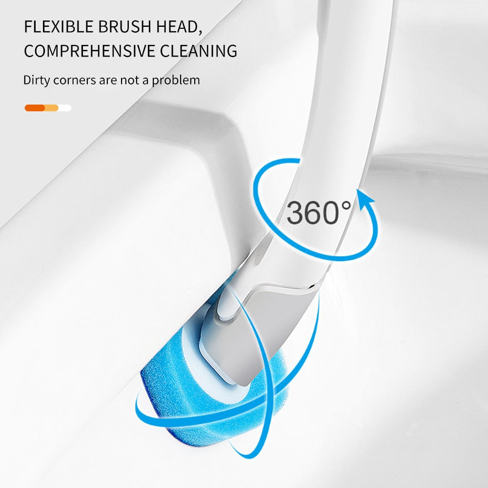 Disposable Toilet Cleaning Brush