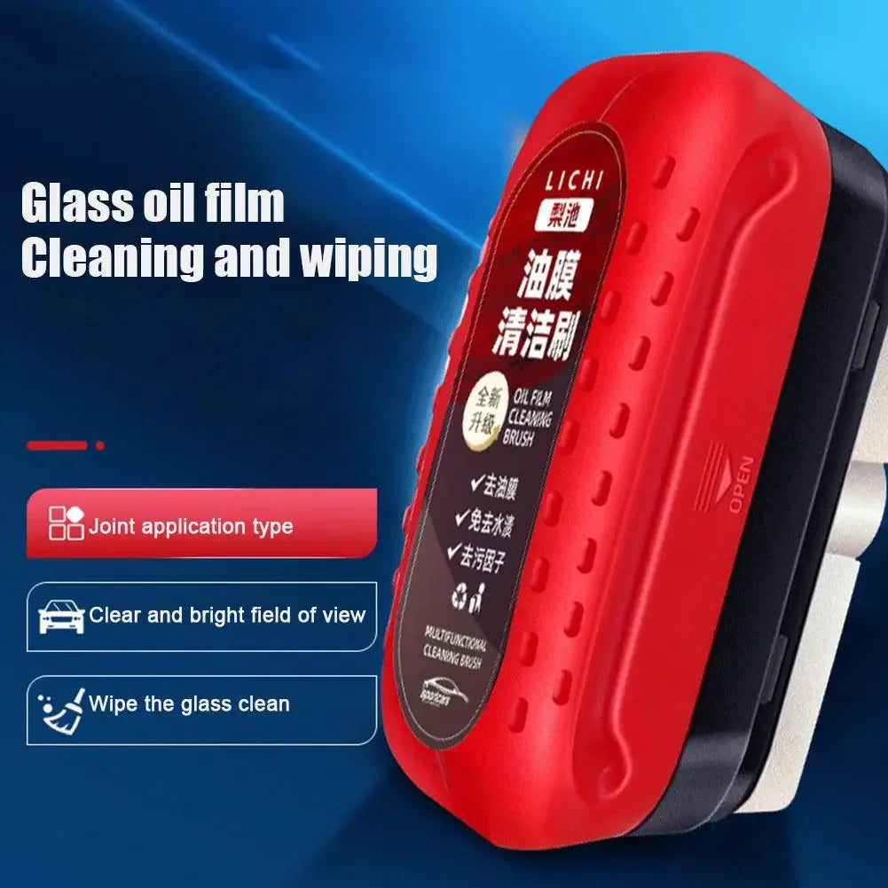 Car Glass Oil Film Remover (Powerful Windshield Cleaner)