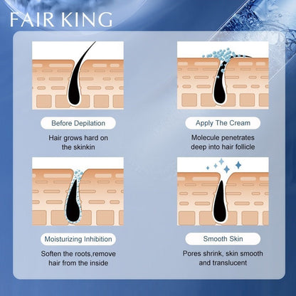 FAIR KING, Painless Hair Remover Cream.