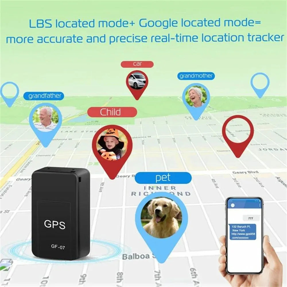 Mini Magnetic GPS Tracker (Locator)