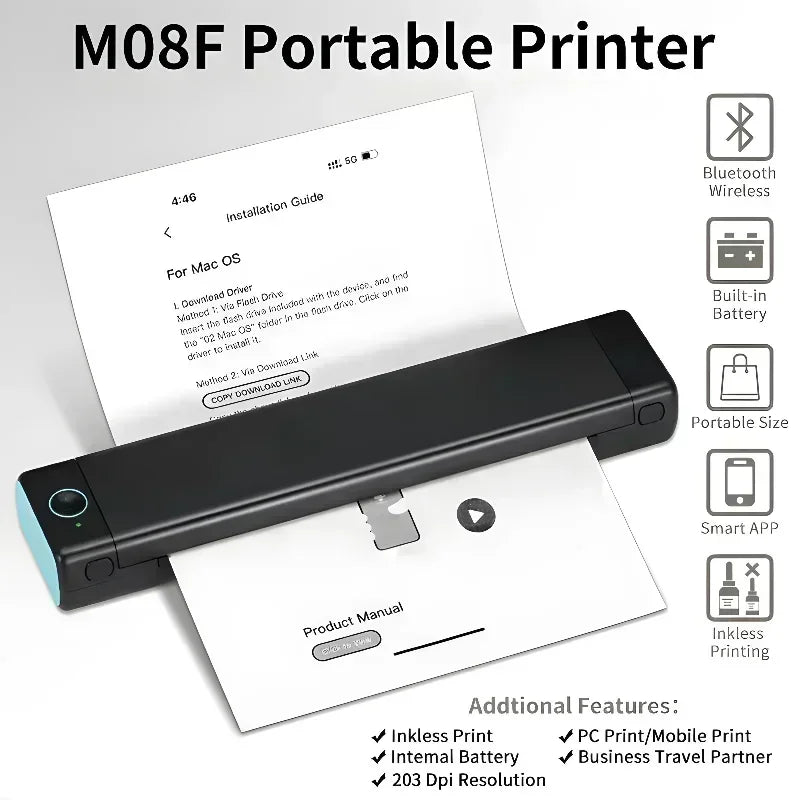 Easy Print: Portable Wireless Printer