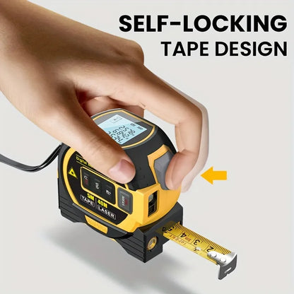 3-in-1 Digital Laser Measuring Tape