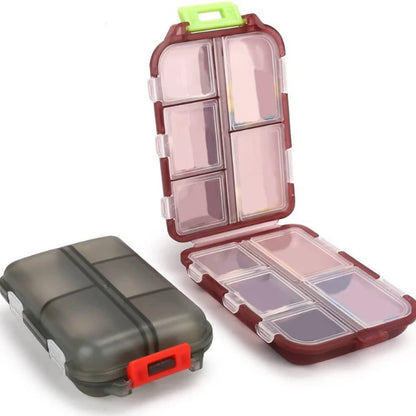 10 Grids Pill Case