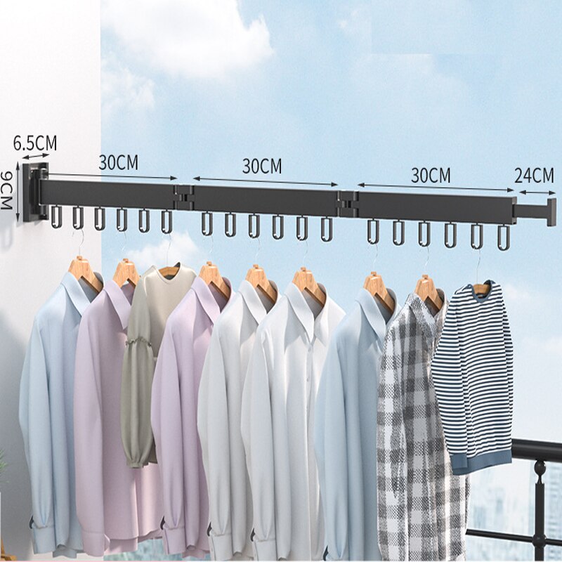 Folding Clothes Hanger Wall Mount.