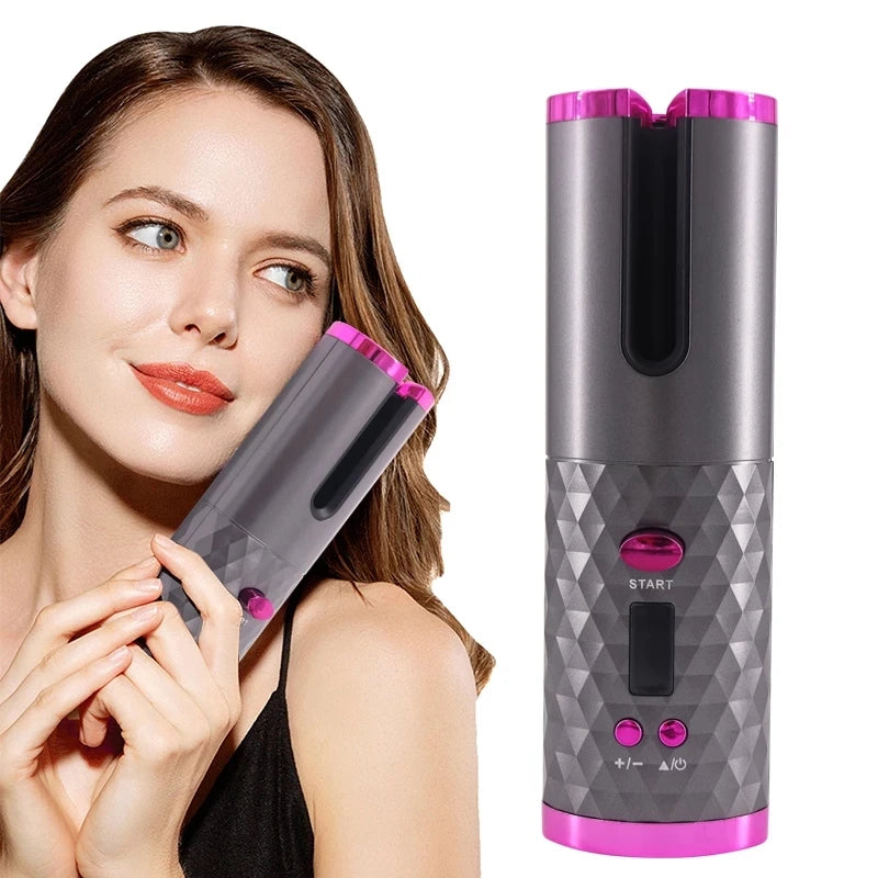 Auto Rotating Hair Curler