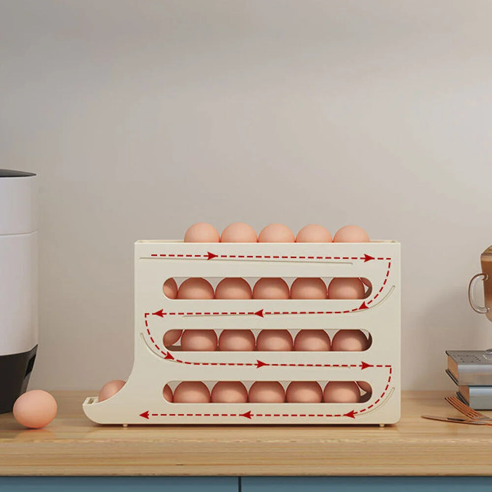 Auto Scrolling Egg Organizer