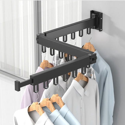 Folding Clothes Hanger Wall Mount.