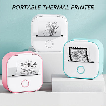 Inkless Portable Mini Printer (Bluetooth)...