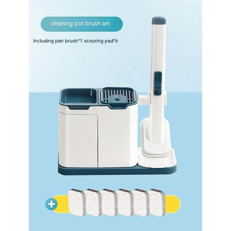 Disposable Dishwashing  Brush Pot