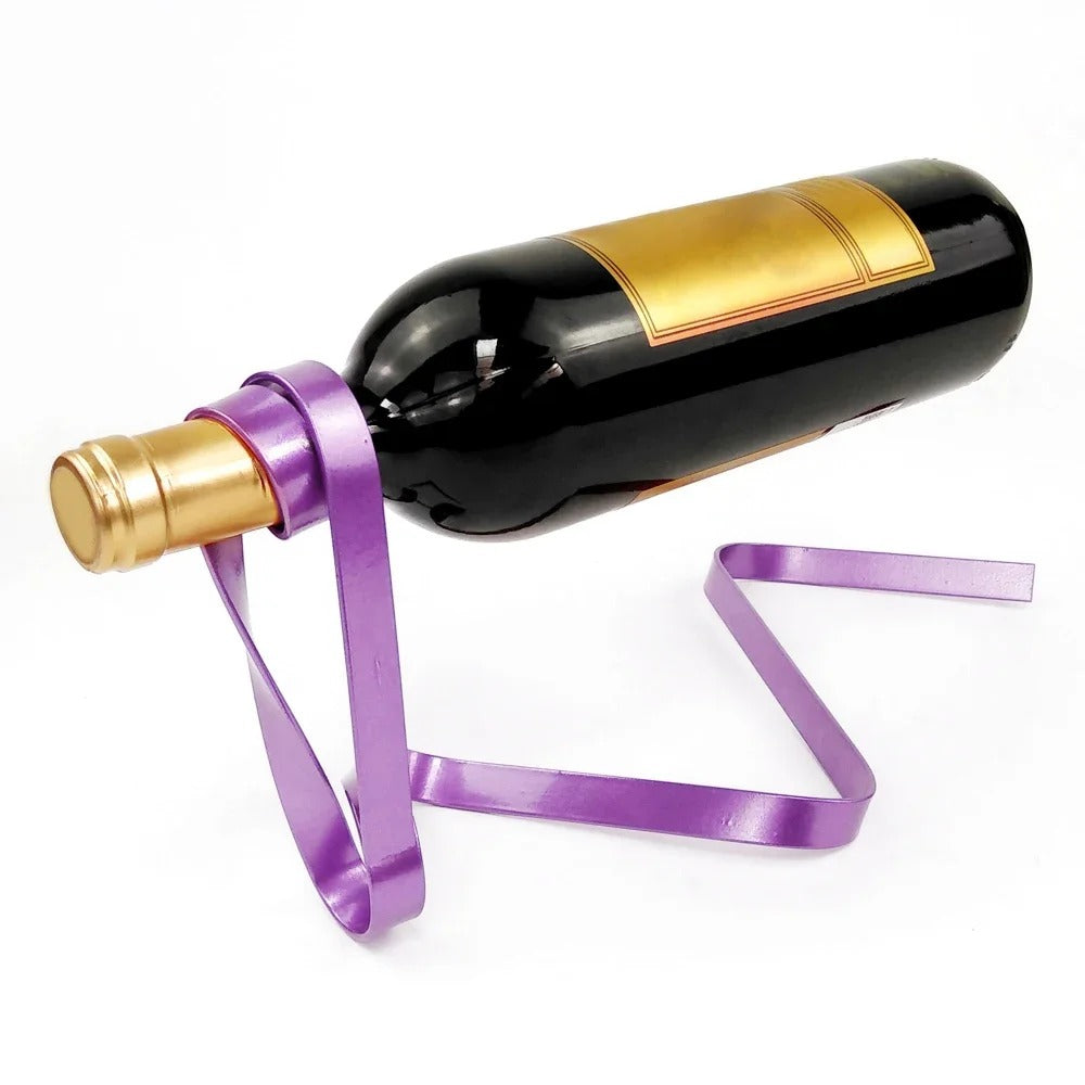 Suspended Ribbon Bottle Holder